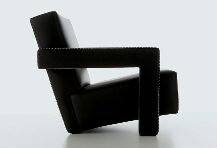 fauteuil rietveld noir